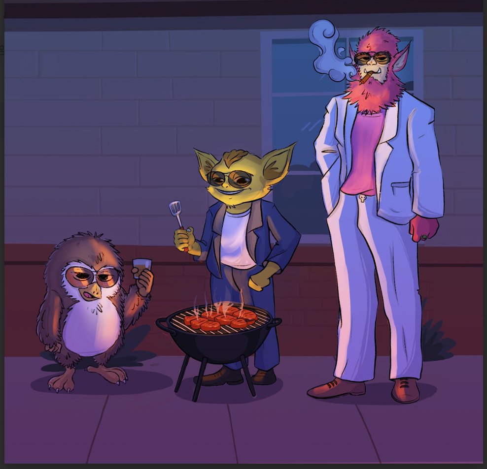 Inside a Yeet Casino themed game scene